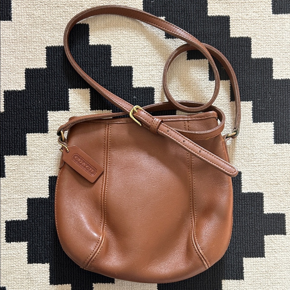 Vintage coach pouch bag